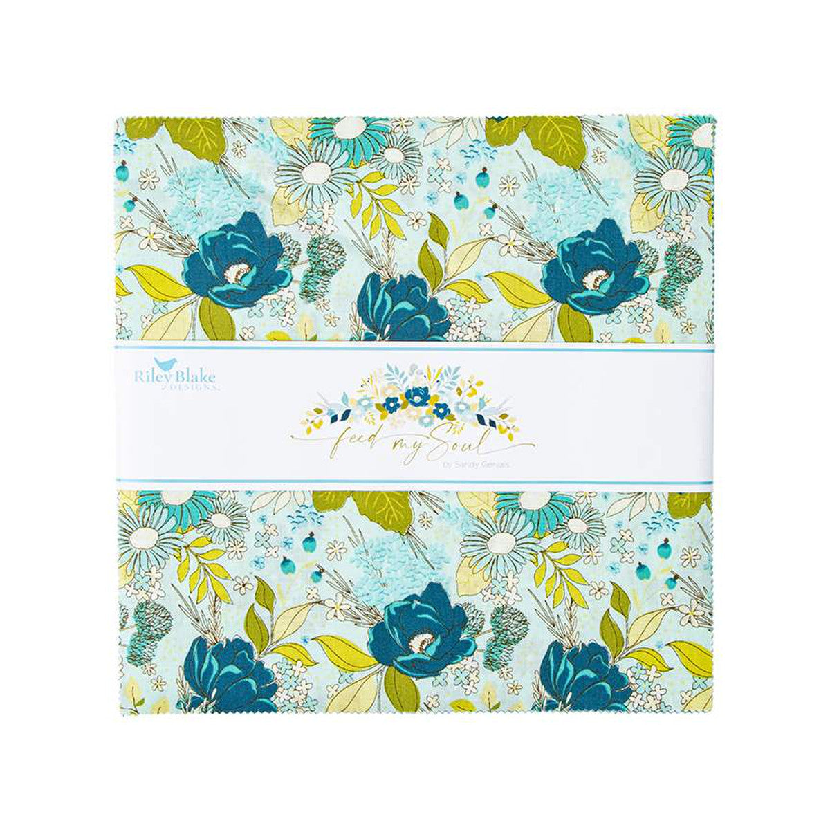 Feed My Soul Layer Cake by Sandy Gervais for Riley Blake Designs