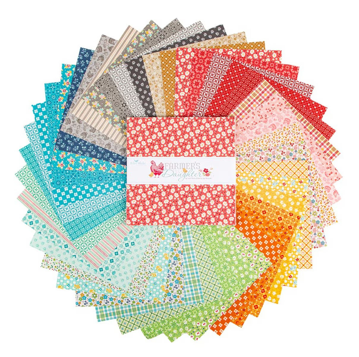 Farmer's Daughter 10" Stacker by Lori Holt for Riley Blake Designs