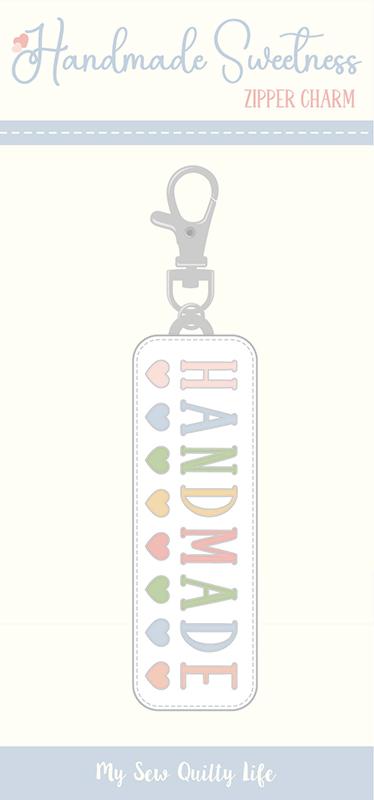Homemade Sweetness Handmade Enamel Zip Pull by Heather Briggs of My Sew Quilty Life