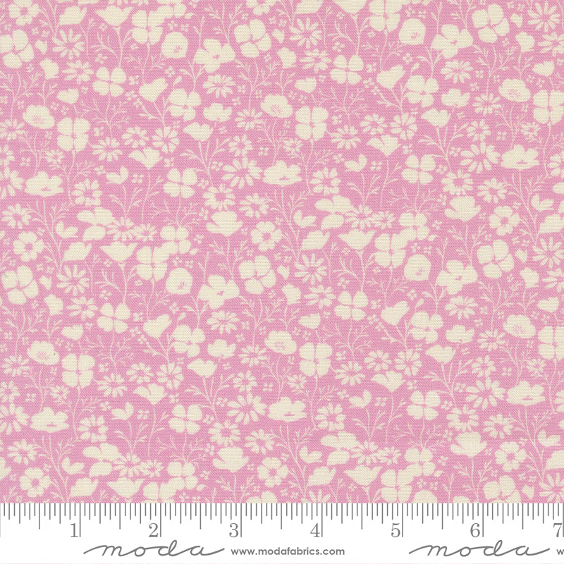 Cannon Beach Sweet Pea Poppy Field Yardage by Crystal Manning for Moda Fabrics