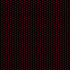 Mini Heart Black Yardage by Andover Fabrics for Andover Fabrics