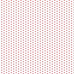 Mini Heart White Yardage by Andover Fabrics for Andover Fabrics