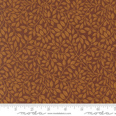 Autumn Forest Russet Hidden in Foliage Yardage by Linn Warme for Moda Fabrics