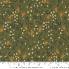 Autumn Forest Leaf Fall Foliage Yardage by Linn Warme for Moda Fabrics