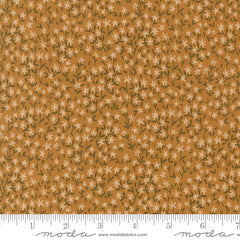 Autumn Forest Golden Withering Daisy Yardage by Linn Warme for Moda Fabrics
