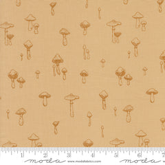 Autumn Forest Sand Mushroom Mirage Yardage by Linn Warme for Moda Fabrics