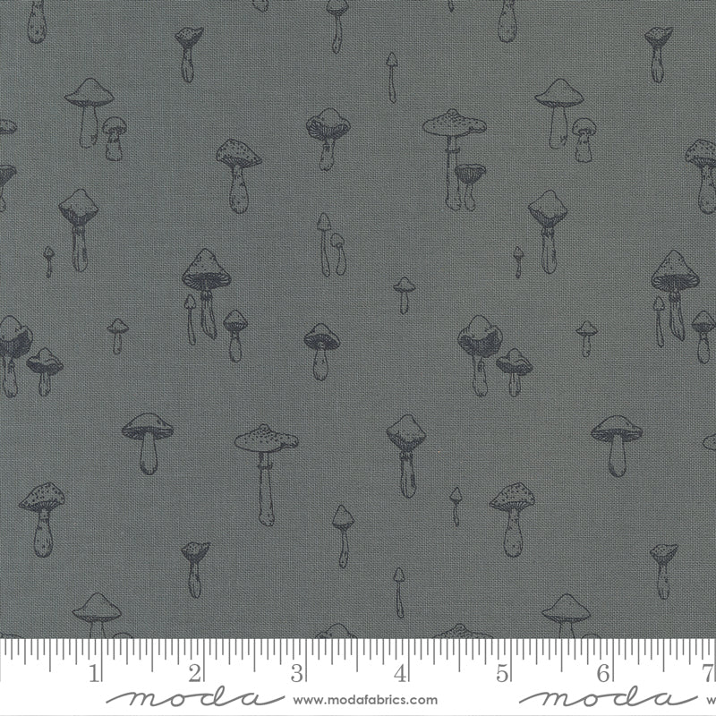 Autumn Forest Dusk Mushroom Mirage Yardage by Linn Warme for Moda Fabrics