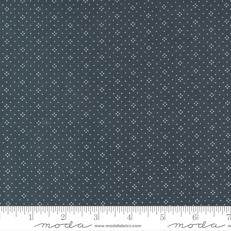 Eyelet Charcoal Basics Yardage by Fig Tree & Co. for Moda Fabrics