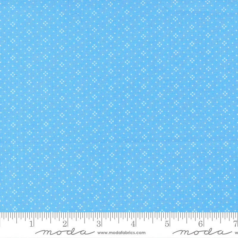 Eyelet Cornflower Basics Yardage by Fig Tree & Co. for Moda Fabrics