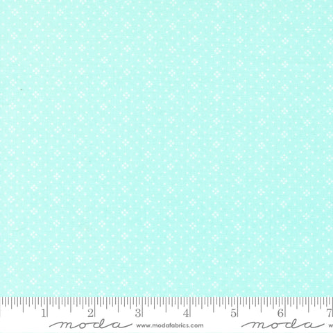 Eyelet Sky Blue Basics Yardage by Fig Tree & Co. for Moda Fabrics