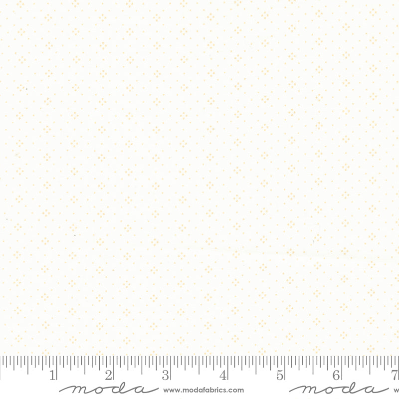 Eyelet Ivory Latte Basics Yardage by Fig Tree & Co. for Moda Fabrics