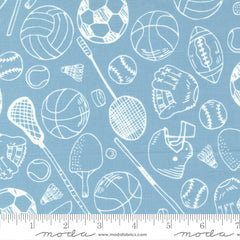 All Star Sky Gear Yardage by Stacy Iest Hsu for Moda Fabrics