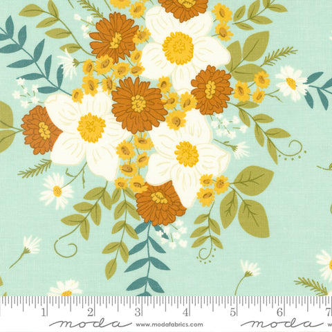 BOLT END 16" Ponderosa Sky Country Floral Yardage by Stacy Iest Hsu for Moda Fabrics