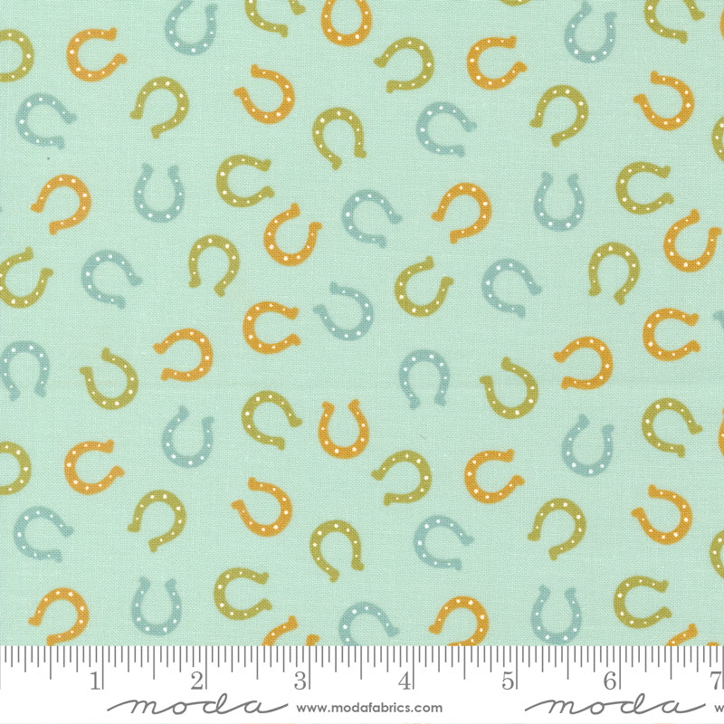 Ponderosa Sky Lucky Horseshoe Yardage by Stacy Iest Hsu for Moda Fabrics