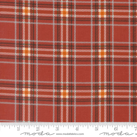 The Great Outdoors Fire Cozy Plaid Yardage by Stacy Iest Hsu for Moda Fabrics