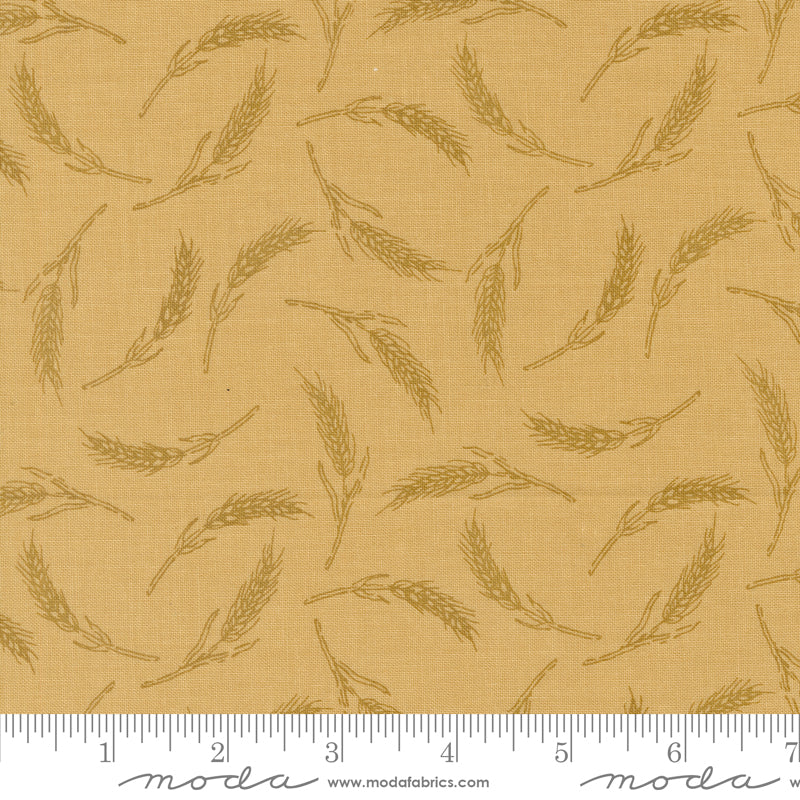 Farmstead Honey Bunny Fields of Gold Yardage by Stacy Iest Hsu for Moda Fabrics