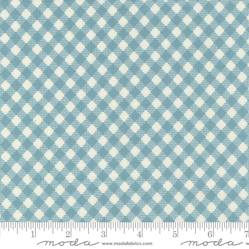 Farmstead Mountain Stream Bias Gingham Yardage by Stacy Iest Hsu for Moda Fabrics