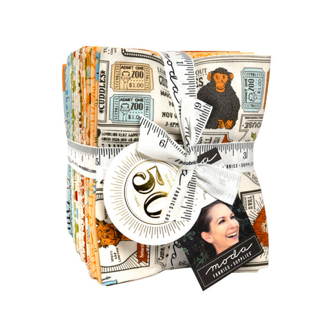 PREORDER Animal Park Fun Fat Quarter Bundle by Stacy Iest Hsu for Moda Fabrics