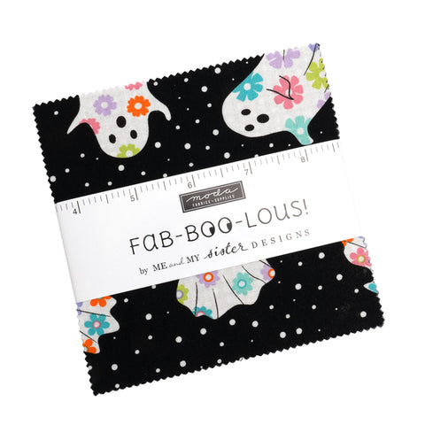 Fab Boo Lous Charm Pack by Me & My Sister for Moda Fabrics