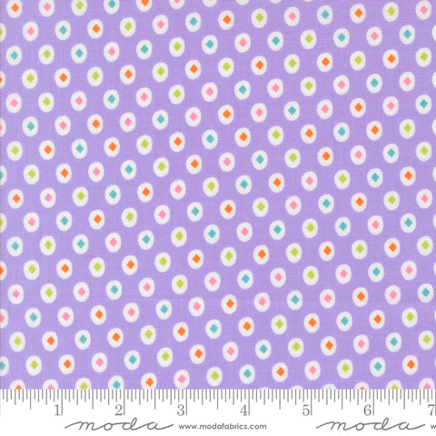 Fab Boo Lous Grape Soda Diamond Dot Yardage by Me & My Sister for Moda Fabrics