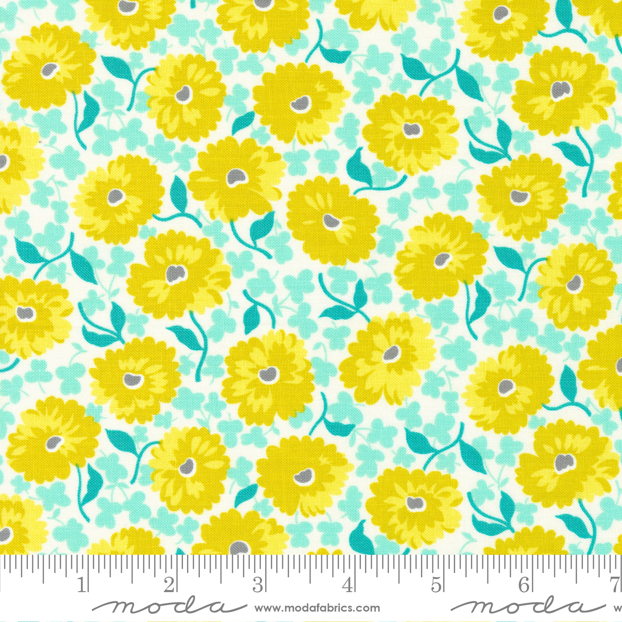 Feed Sacks: Good Works Cloud Fragrant Yardage by Linzee McCray for Moda Fabrics