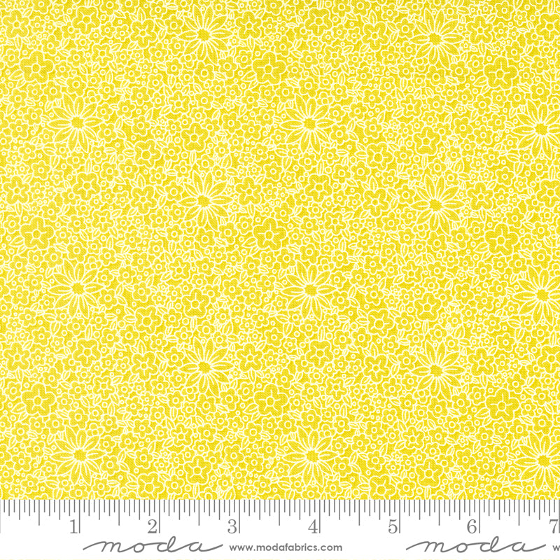 Feed Sacks: Good Works Sprout Floral Cascade Yardage by Linzee McCray for Moda Fabrics