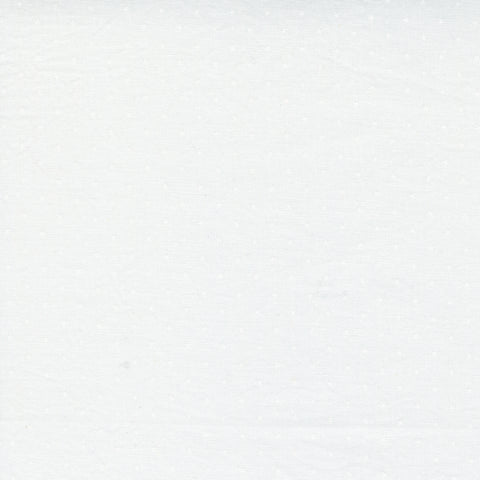 Twinkle White on White Tiny Stars Yardage by April Rosenthal for Moda Fabrics