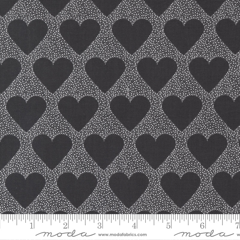 XOXO by Rosenthal Ink I Heart You Yardage by April Rosenthal for Moda Fabrics