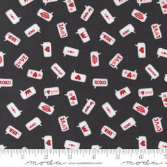XOXO by Rosenthal Ink Modern Love Yardage by April Rosenthal for Moda Fabrics
