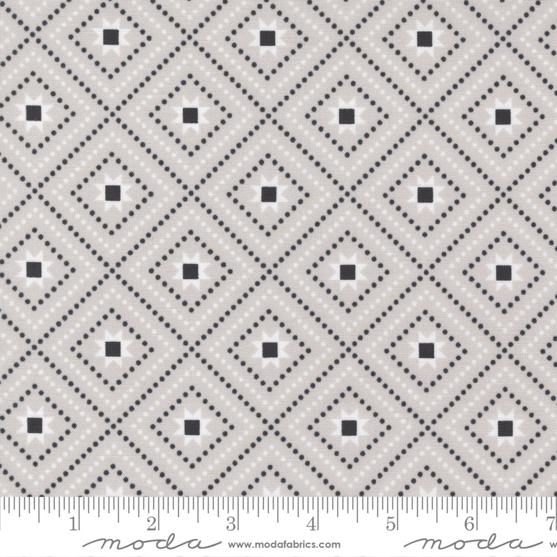 XOXO by Rosenthal Platinum Cozy Yardage by April Rosenthal for Moda Fabrics