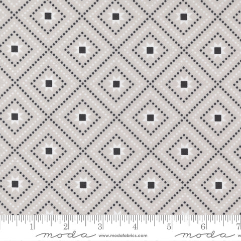 XOXO by Rosenthal Platinum Cozy Yardage by April Rosenthal for Moda Fabrics