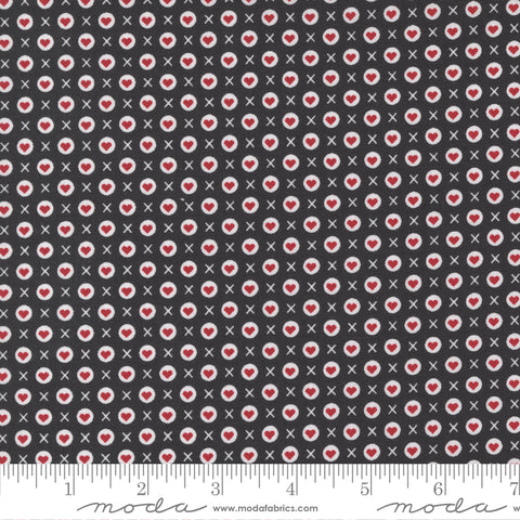 XOXO by Rosenthal Ink XOXO Yardage by April Rosenthal for Moda Fabrics