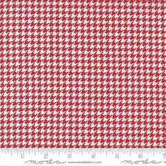 XOXO by Rosenthal Lipstick Lace Houndstooth Yardage by April Rosenthal for Moda Fabrics