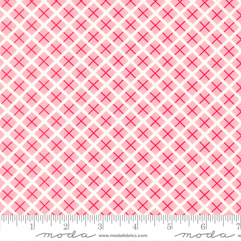 Berry Basket Strawberry Trellis Yardage by April Rosenthal for Moda Fabrics