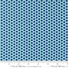 Berry Basket Blueberry Honeycomb Yardage by April Rosenthal for Moda Fabrics