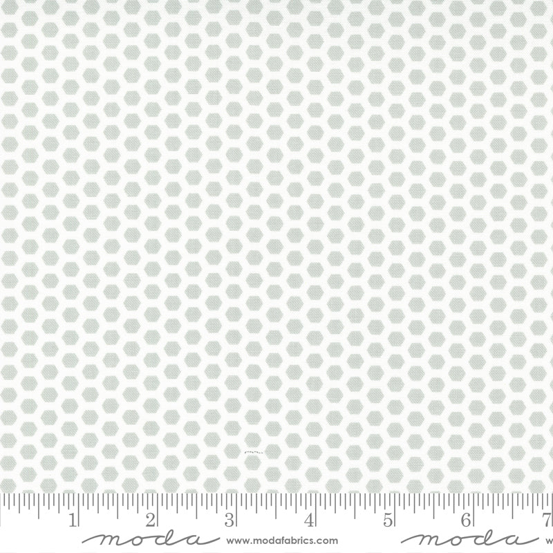 Berry Basket Stone Honeycomb Yardage by April Rosenthal for Moda Fabrics