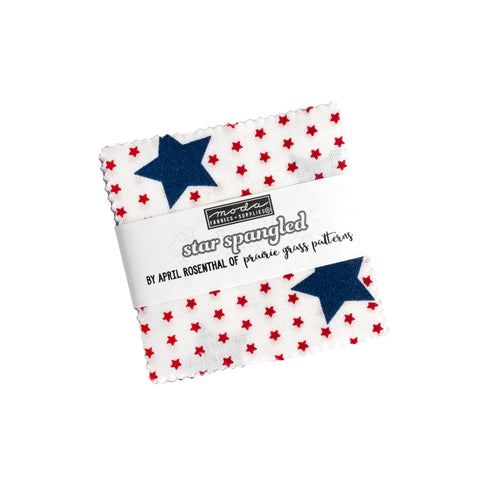 Star Spangled Mini Charm by April Rosenthal for Moda Fabrics