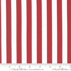 Star Spangled Rocket Flag Stripe Yardage by April Rosenthal for Moda Fabrics