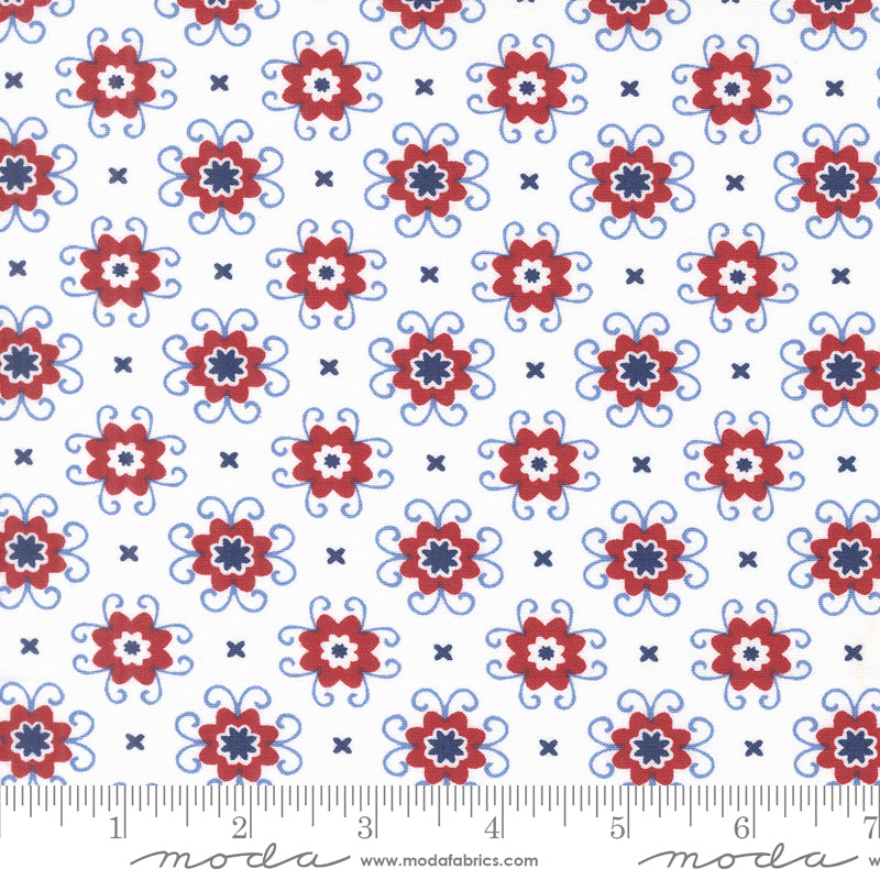 Star Spangled Patriotic Bandana Yardage by April Rosenthal for Moda Fabrics