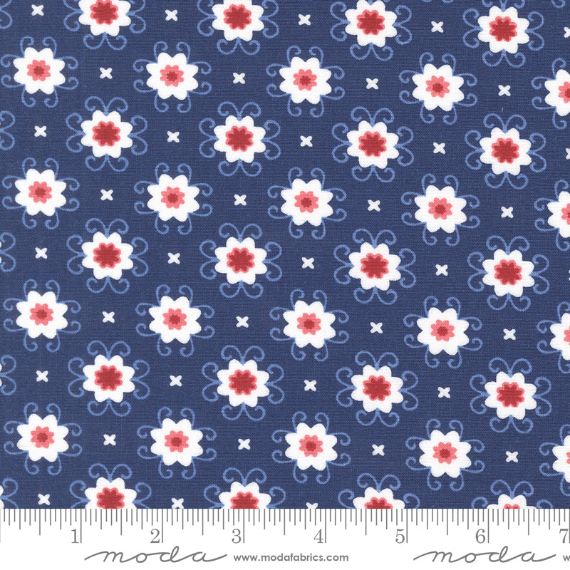 Star Spangled Twilight Bandana Yardage by April Rosenthal for Moda Fabrics