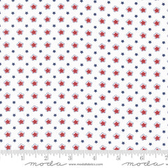 Star Spangled Patriotic Folk Stars Yardage by April Rosenthal for Moda Fabrics