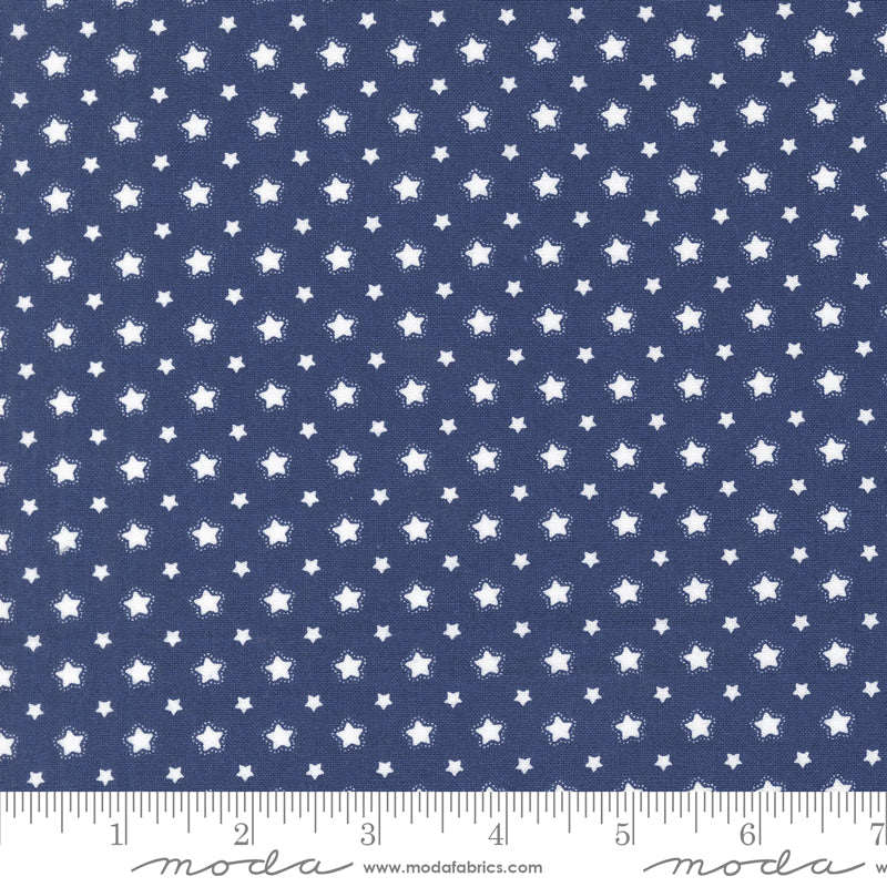 Star Spangled Twilight Folk Stars Yardage by April Rosenthal for Moda Fabrics