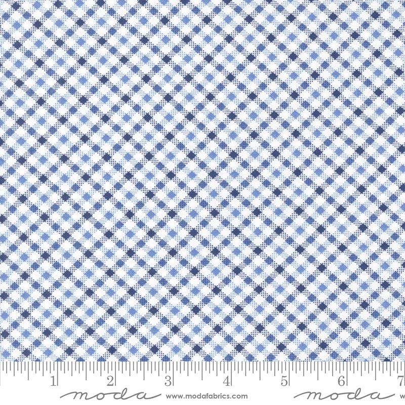 Star Spangled Dawn Simple Check Yardage by April Rosenthal for Moda Fabrics