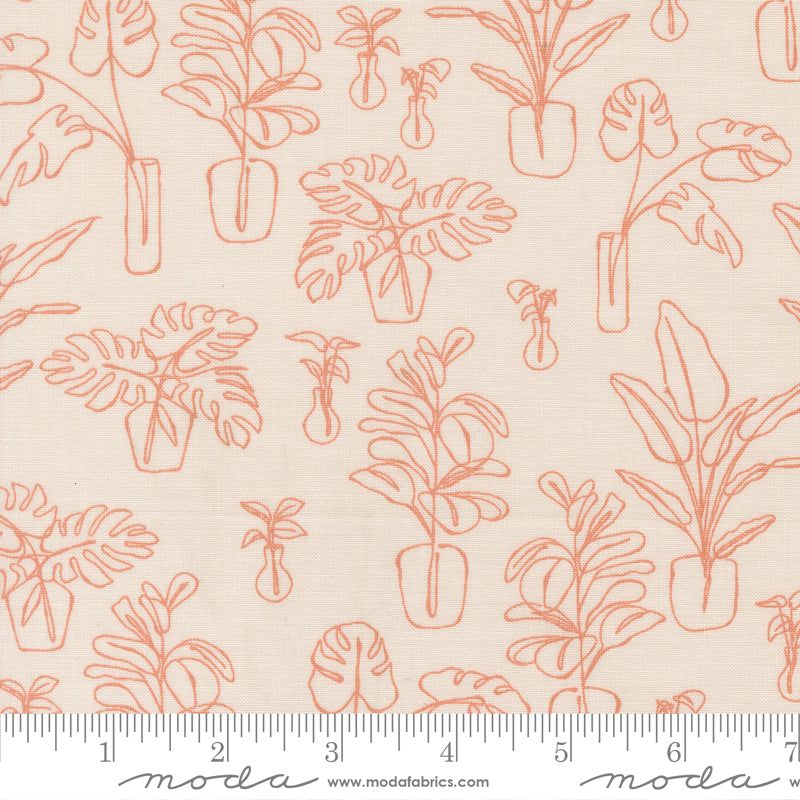 Potted Stone Indoor Jungle Yardage by Kiley's Quilt Room for Moda Fabrics
