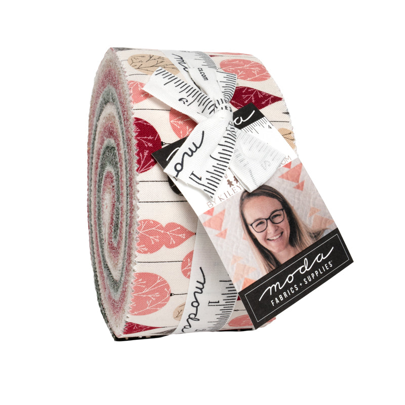 Gingerbread Lane Jelly Roll by Kiley's Quilt Room for Moda Fabrics