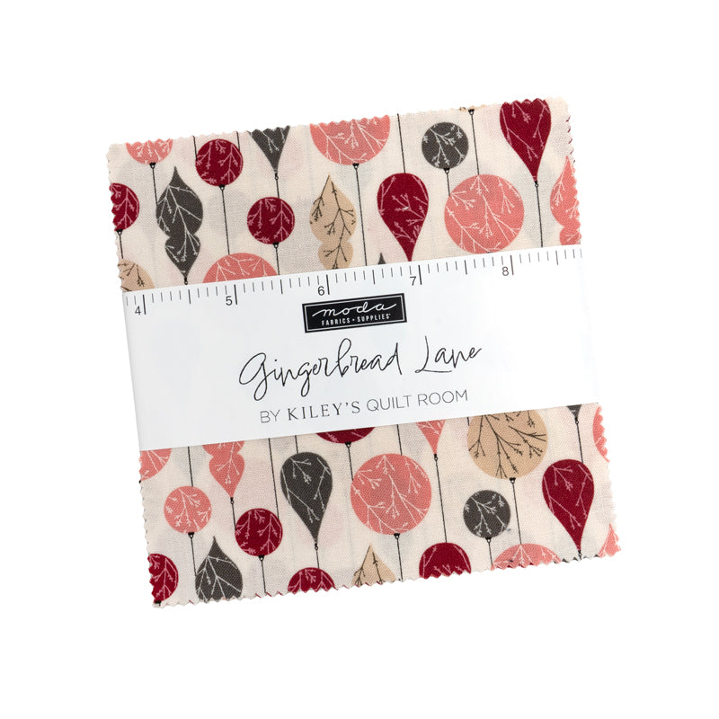 Gingerbread Lane Charm Pack by Kiley's Quilt Room for Moda Fabrics