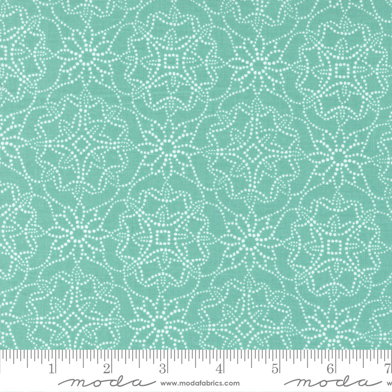 Sunflowers In My Heart Pond Coeur Yardage by Kate Spain for Moda Fabrics