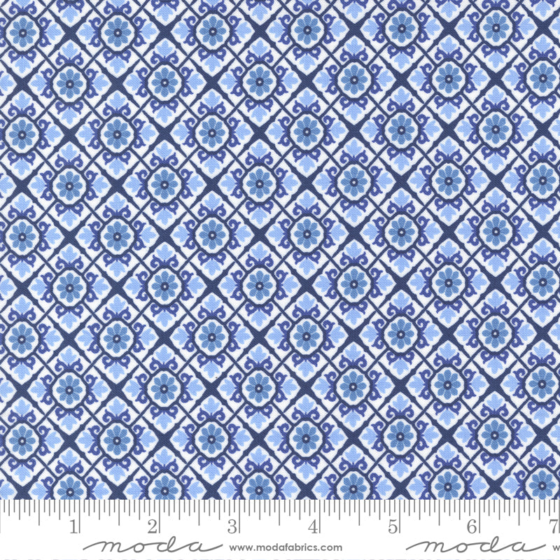 Sunflowers In My Heart Dusk Amour Yardage by Kate Spain for Moda Fabrics