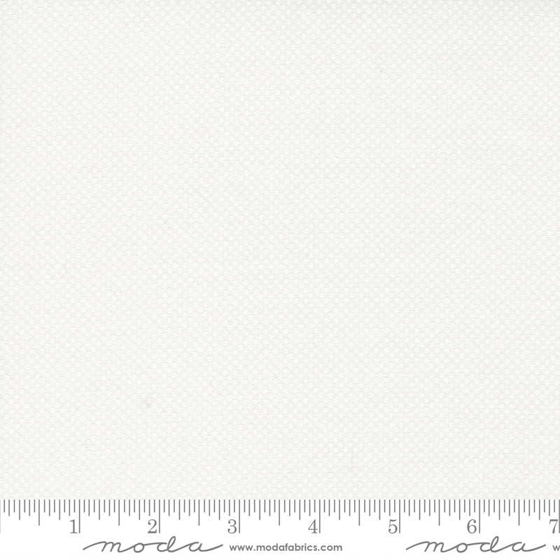 Coriander Seeds White Pin Dot Yardage by Corey Yoder for Moda Fabrics