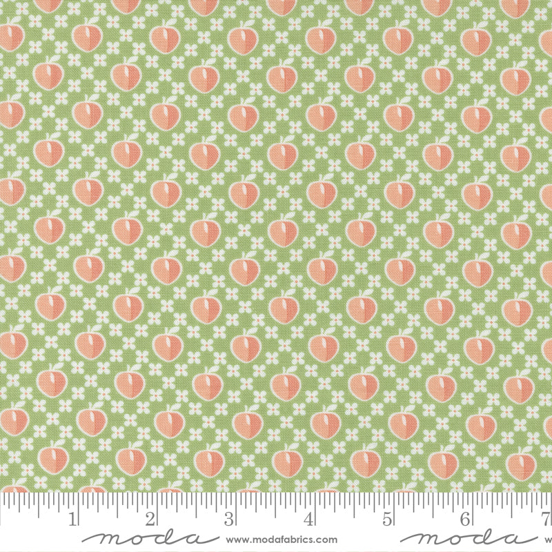 Peachy Keen Fern Peaches Yardage by Corey Yoder for Moda Fabrics